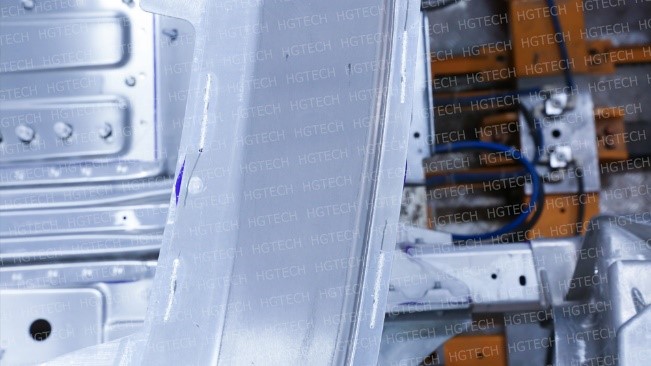 白车身地板激光焊接自动化产线